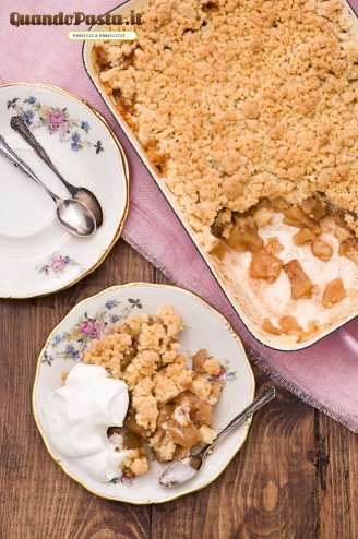 Crumble di mele